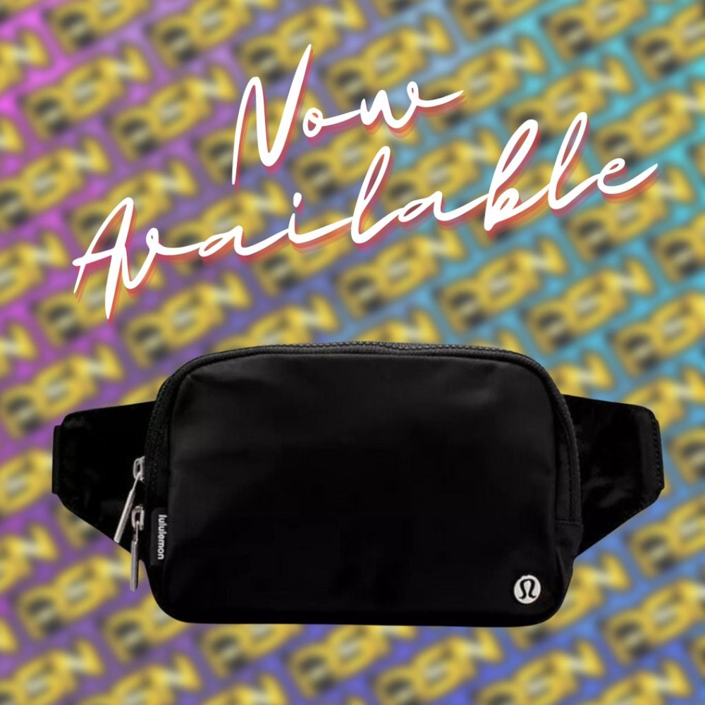 NWT lululemon Everywhere Belt Bag Large 2L - Black